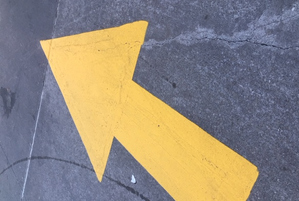 Directional Arrows Painted on Your Parking Lot